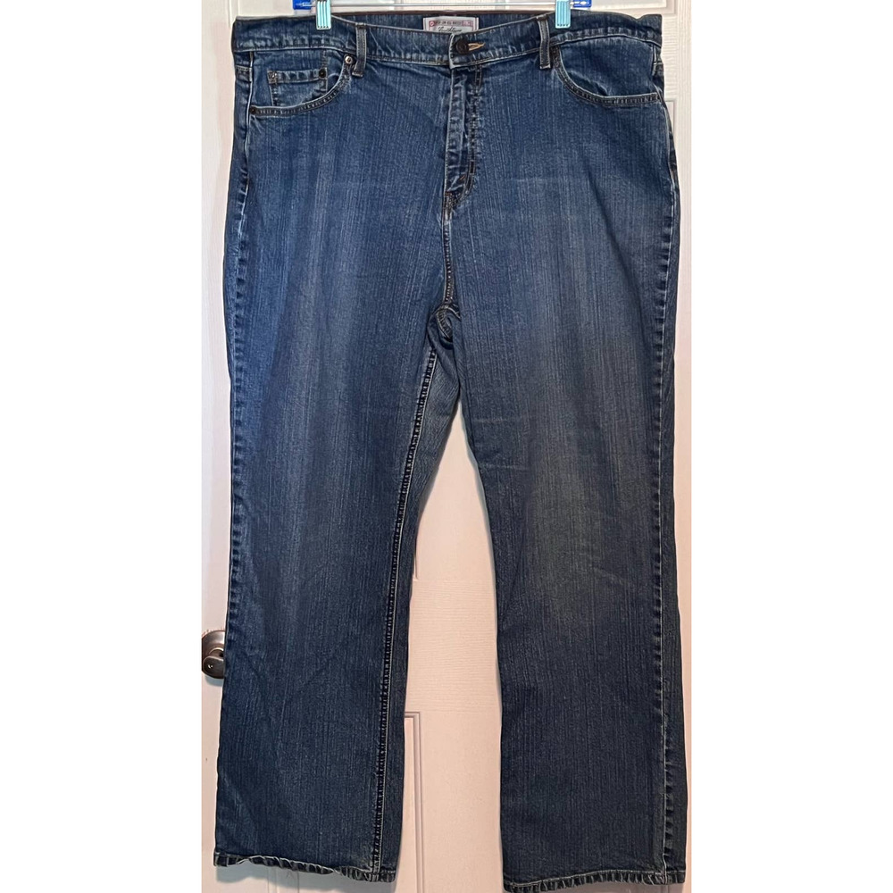 Levi Strauss Signature Women's Stretch Low Rise Bootcut Jeans Size‎ 24W Medium